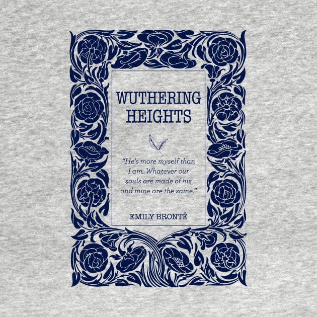 Wuthering Heights Heathcliff bookish - Bronte sisters by OutfittersAve